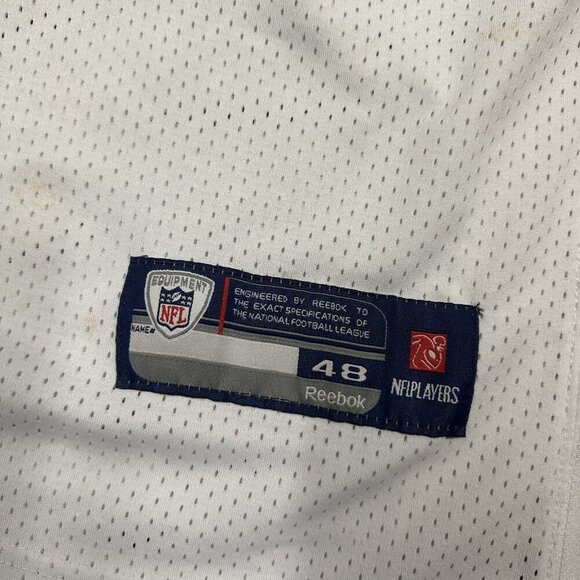 Steve Smith #89 Carolina Panthers jersey Reebok  Size 48 White Blue Black - Picture 5 of 8